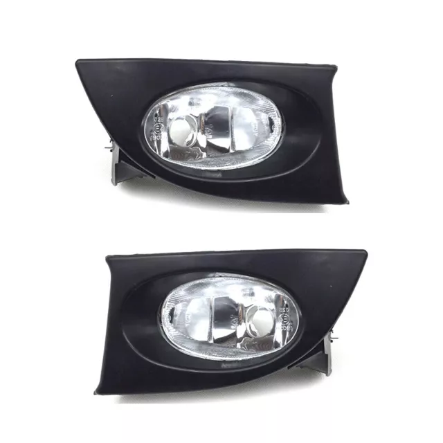 1Pair Front Bumper Fog Lights For 2003-2008 HONDA FIT/JAZZ GD1 GD3