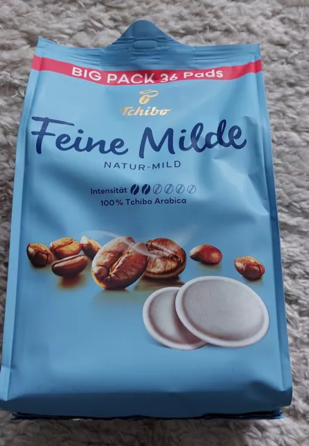 Original Tchibo Feine Milde Big Pack 36 Pads NEU OVP