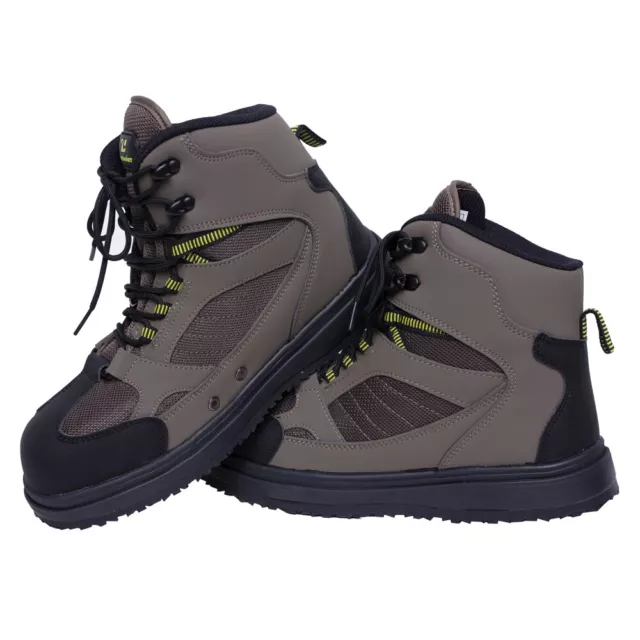 Men's Wading Boots,Fishing Shoes,Waders Boots With Rubber Sole For Fly Fishing