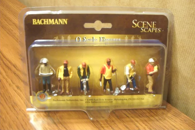 Bachmann Scene Scapes Civil Engineers O Scale Figures