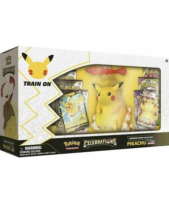 pokemon celebrations premium pikachu vmax figure collection