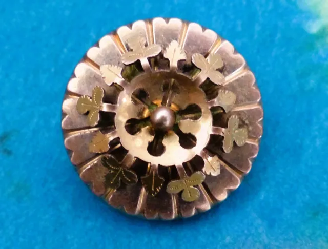 Antique Pomponne D 2.5 cm collar pin