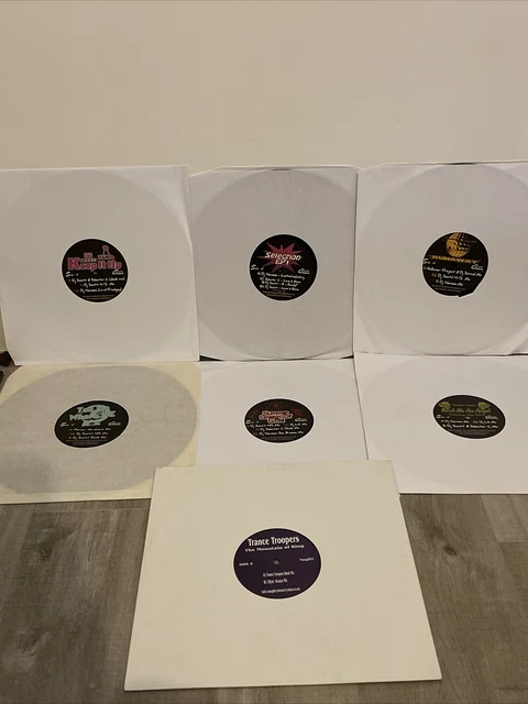 7 x Naughty Choons 12” Hardcore,Hard House , Donk, Dj Nemesis, Dj Selector Dj LK