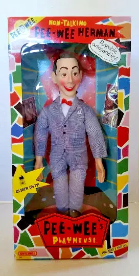 PEE WEE HERMAN Doll Non-Talking New In Box 1987 Ultra Rare Matchbox Paul Reubens