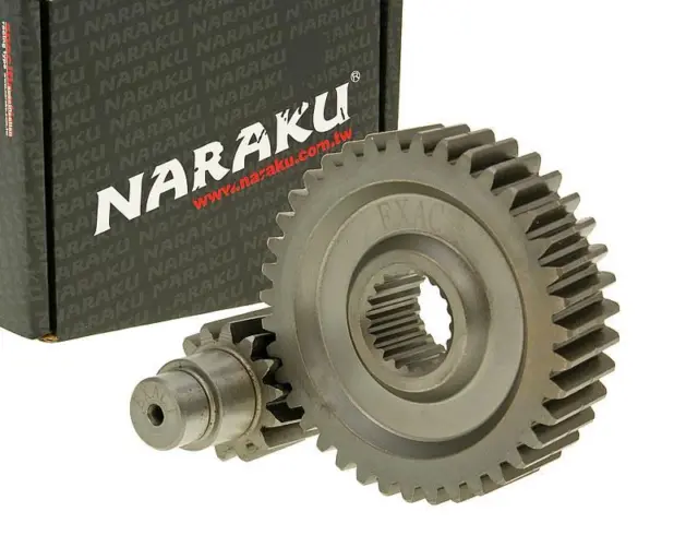 Transmission secondaire Naraku Racing 14/39 + 10percent pour BAOTIAN BT125T-2B2
