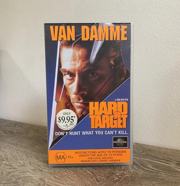 Hard Target 1993 Full Movie In Hindi HARD TARGET (VHS, 1993) Van Damme Action Movie Universal Studios VHS