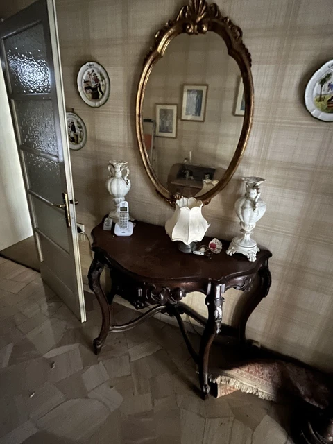 Console in legno