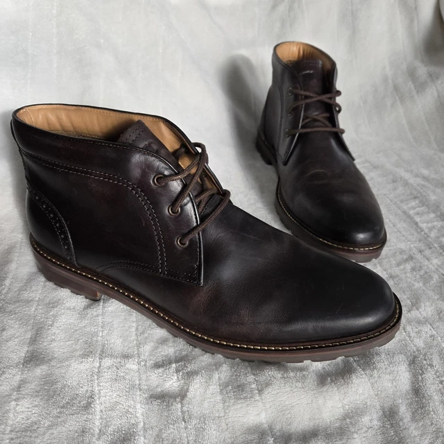 Florsheim Rucci Plain Toe Brown Chukka Boots