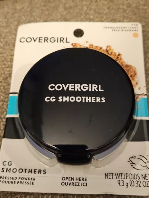 Covergirl CG Smoothers Pressed Powder #710 Translucent Light 0.32 oz