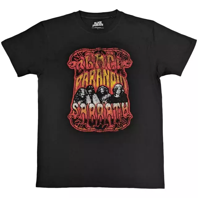 Black Sabbath Paranoid Psych Official Merchandise T-Shirt M/L/XL - Neu