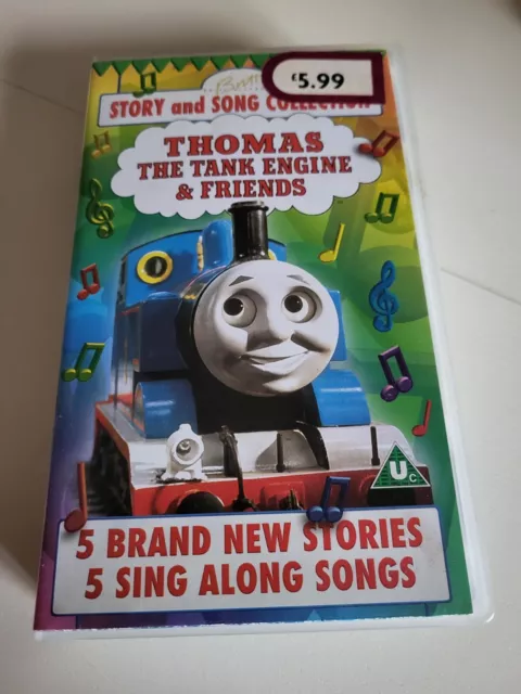 THOMAS THE TANK Engine & Friends VHS Video Story & Song Collection £8. ...