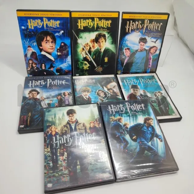 Coffret Blu-Ray Disc Harry Potter 8 Films L'intégrale Neuf J.K. Rowling  5051889488699