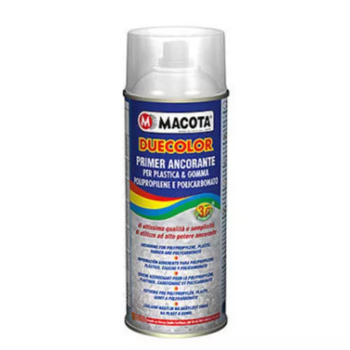 MACOTA DUECOLOR PRIMER ancorante 3G spray per plastica gomma 400 ml auto casa