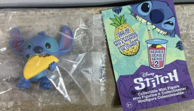 Just Play Disney Stitch Feed Me Series 2 Taco Stitch Blind Box NEW