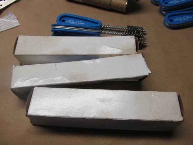 3- Schafer Stainlesssteel Brushes 7/8"Id - 1" Od    B-256