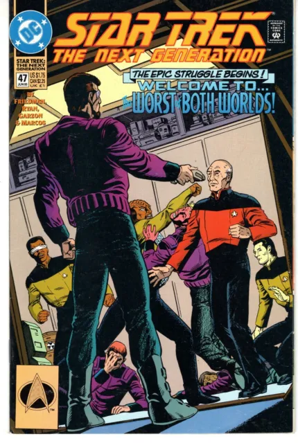 Star Trek 1989 Series #47 Nm (The Next Generation) Dc Comics