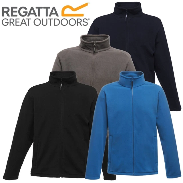 Mens Regatta Full Zip Micro Fleece Top Jacket