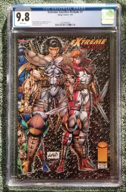 Extreme Sacrifice Prelude #1 CGC Graded 9.8 WP (Image Comics 1995)