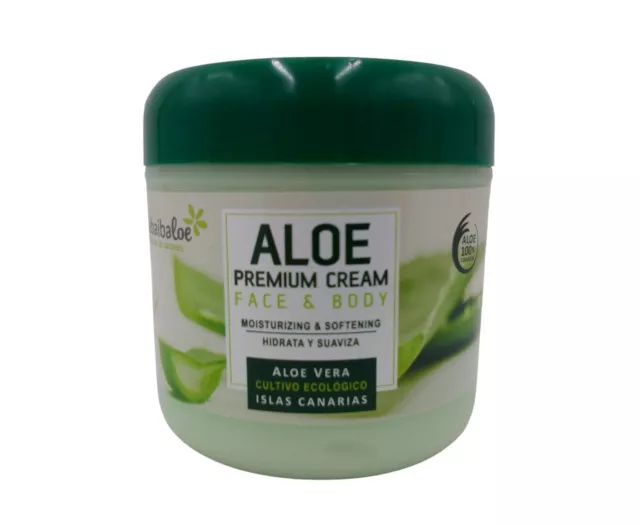 Tabaibaloe Aloe Vera Premium Crema Canaria Facial Y Crema Corporal 300ml