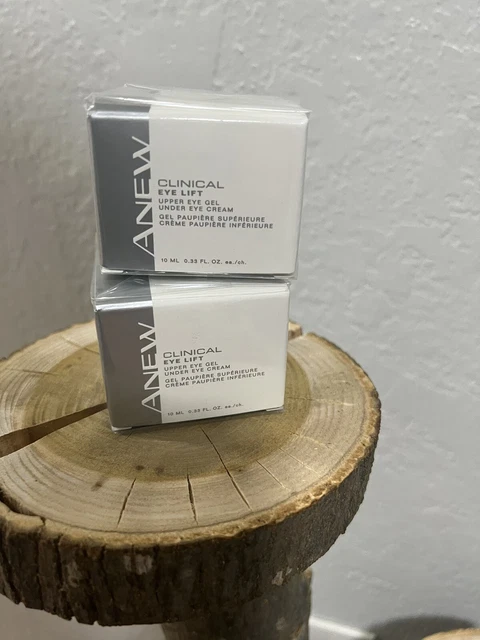 Lot of 2- New Avon Anew Clinical Eye Lift - Upper Eye Gel 10ml / 0.33fl Oz  2007