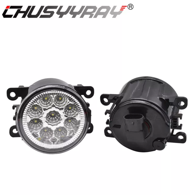 Pair For 2005-2019 Nissan Frontier Clear Bumper 05-19 Fog Lights Driving Lamps