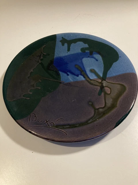 Assiette Céramique Buxo vintage