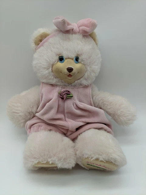 Fisher Price Plush Briarberry Collection Sarahberry Bear 1998 Stuffed Animal 9"