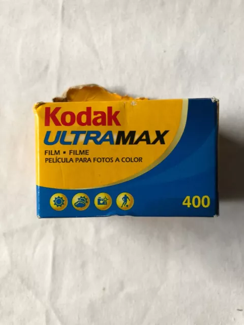 Kodak 154 1762 Max Versatility 400 Color Print Film 35mm 36 Expo. Exp.09/2008
