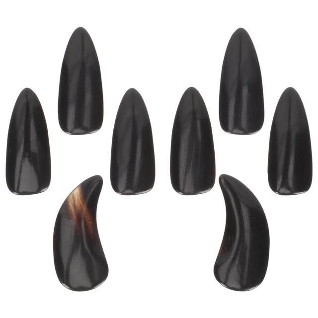 8 Pcs Guzheng Nails Tools Finger Picks Guqin Instrument False