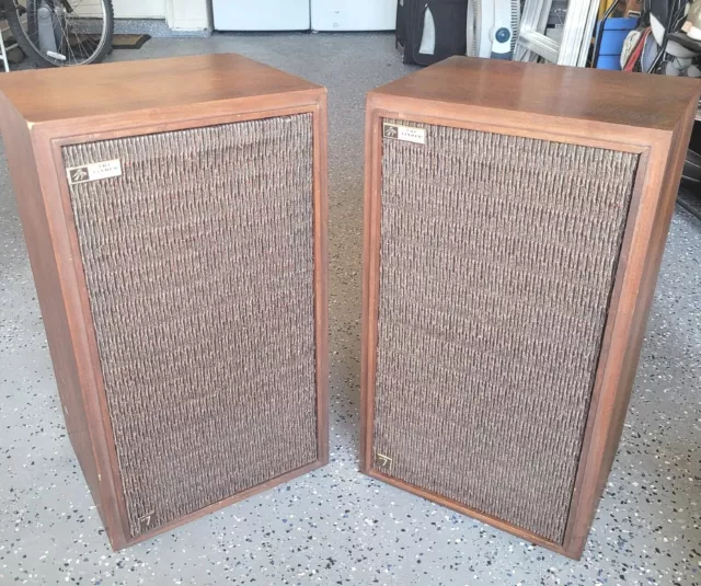 The Fisher XP-7 Walnut Floor Spkrs VGC Sound Great & Upgraded Infinity Tweeters The Fisher XP-7 Walnut Floor Spkrs VGC Sound Great & Upgraded Infinity Tweeters