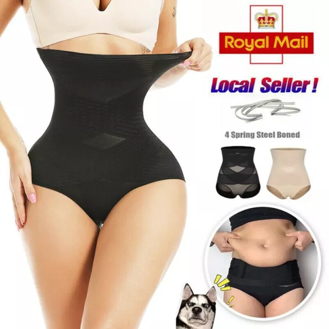 Women High Waisted Panties Cross Compression abs Shaping Pants