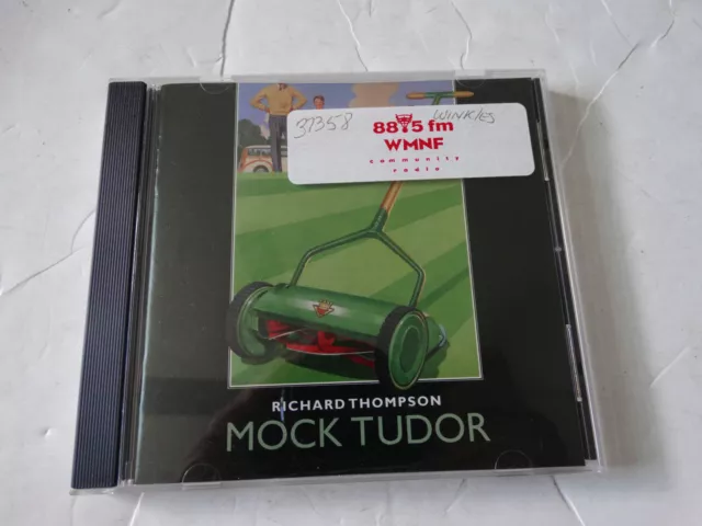 Mock Tudor CD Richard Thompson 1999 Capitol Records Promo Folk Blues Rock Guitar