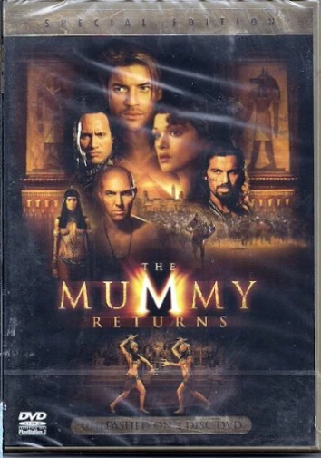 The Mummy Returns (Unleashed on 2 Disc Dvd Collector's Edition) (2001) Rea (DVD)