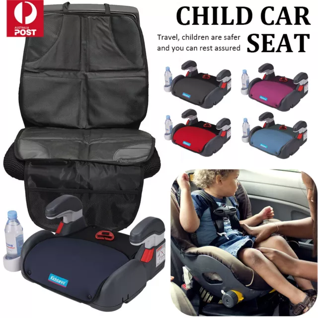 4- 12 years Car Booster Seat Chair Cushion Pad For Toddler Children Kids Sturdy