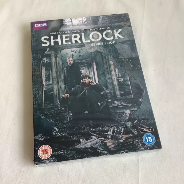 Sherlock Series 4 DVD BBC TV Series Benedict Cumberbatch - Brand New & Sealed