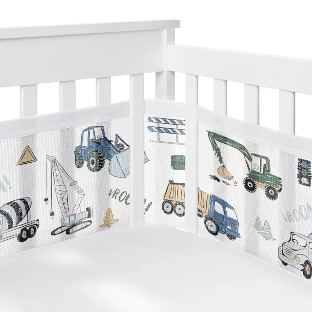 Sweet Jojo, Construction Truck Crib Bedding And Accessories