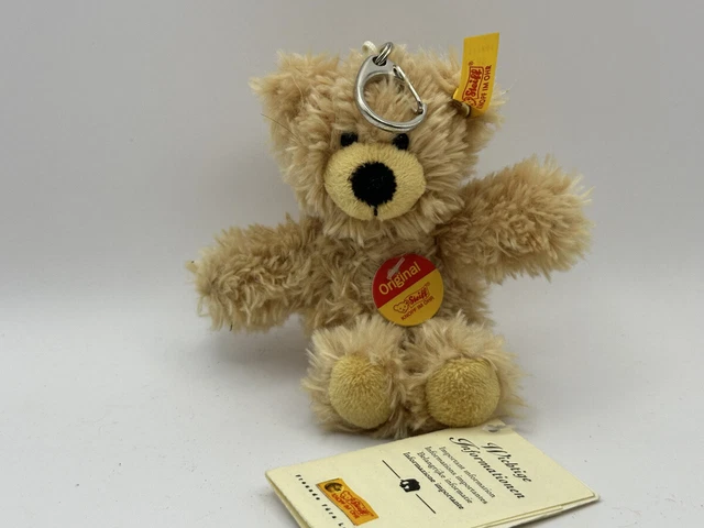 STEIFF ANIMAL PORTE-CLÉS Éléphant 11 Cm. en Parfaite Condition EUR 25