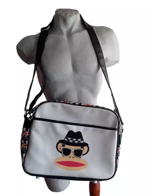 PAUL FRANK Borsa a tracolla in PVC Spalla porta PC viaggio urban city 45X30 cm