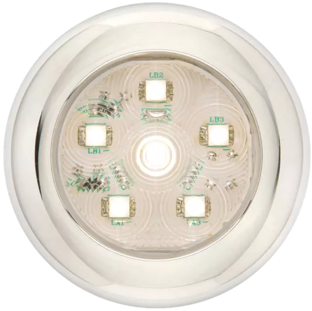 Optronics Utility Work Light Surface Mount Clear 3" Round LED  UCL60CBP