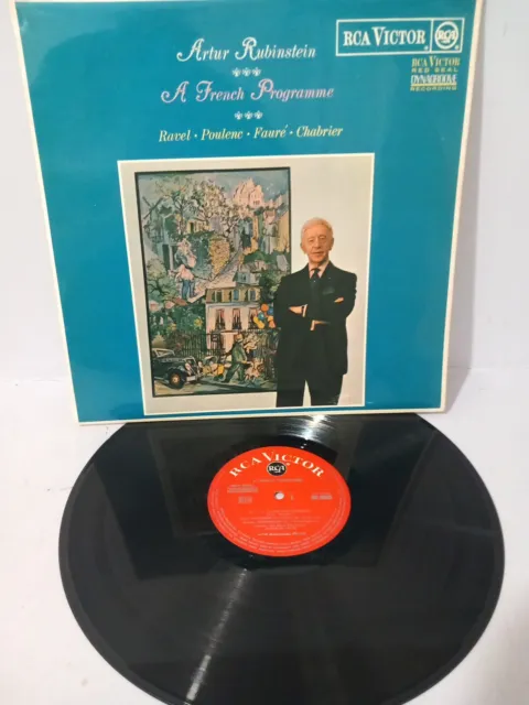 Arthur Rubinstein - A French Program - Used Vinyl Record - Rb 6603 Mono