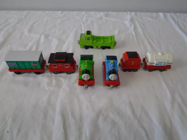 Lot of Thomas The Train Metal Die-Cast Magnetic Trains