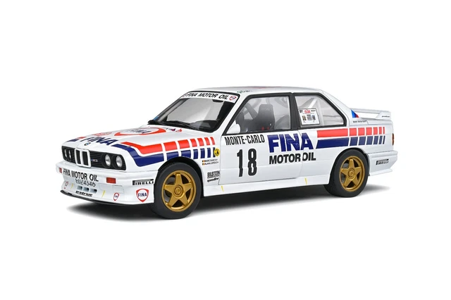1/18 Solido BMW M3 E30 Group À Rallye Monte Carlo 1989 Duez 1989 Fine S1801518