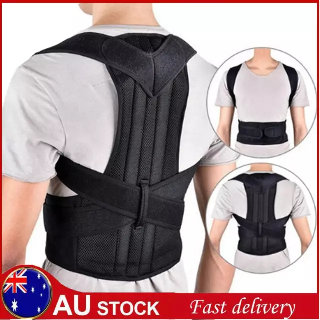 Posture Corrector Clavicle Support Back Straight Shoulders Brace Strap Correct