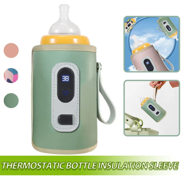 Nursing Bottle Warmer For Baby Milk Stroller Home Portable Travel USB Insulation