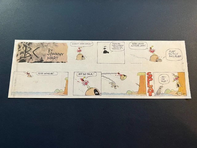 #Q08a B.C. by Johnny Hart   Sunday Quarter Page Comic Strip July 27,  1986
