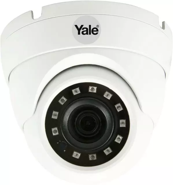 Yale Smart Living Wired Outdoor HD 1080p Dome CCTV Camera 30m Night Vision