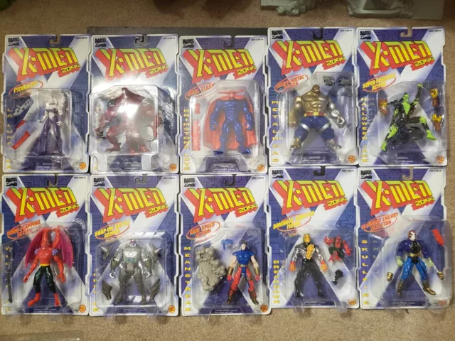 10 X-MEN 2099 Complete SET Action Figure LOT Toy Biz 1995 MOC Sealed MARVEL