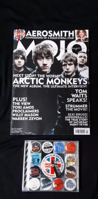 Mojo magazine, Artic Monkeys, issue 162, May 2007 with Sealed CD