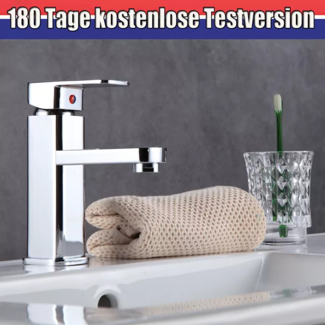 Badarmaturen Waschtisch Waschbecken Badezimmer Amaturen Einhebelmischer Chrom DE