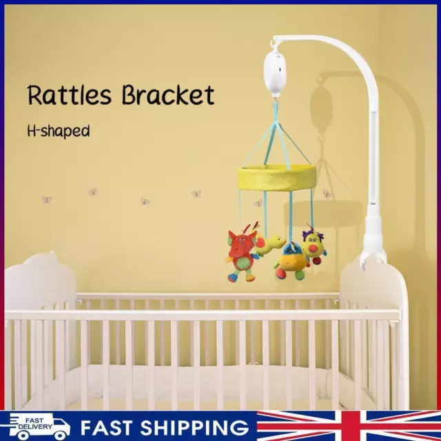# Rotating Baby Crib Rattle Toy Clip Bracket Infant Bed Stroller Bell Hanging Ra